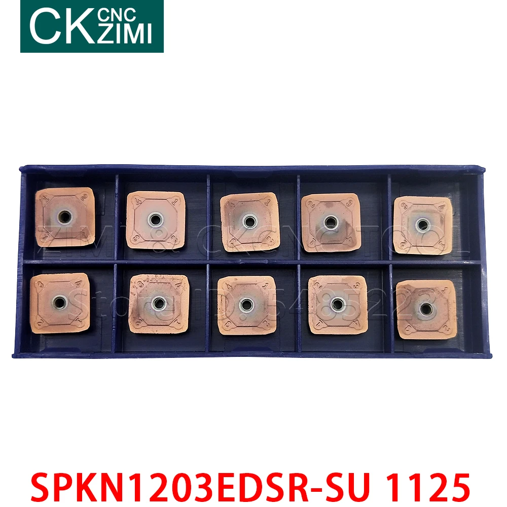 10pcs LAMINA SPKN1203 EDTR SEKT42EDTR milling cutter insert 