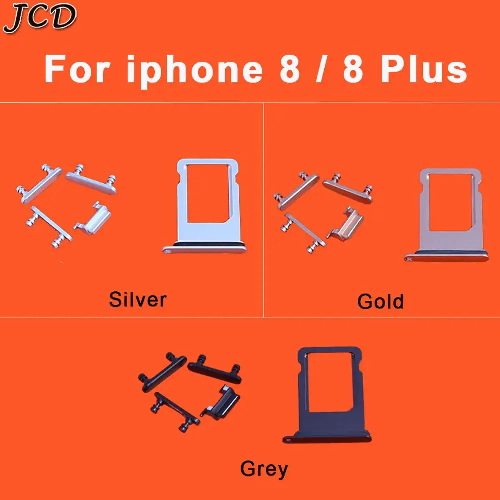 Держатель слота для Sim карты JCD iPhone 8 Plus вибрирующий переключатель громкости