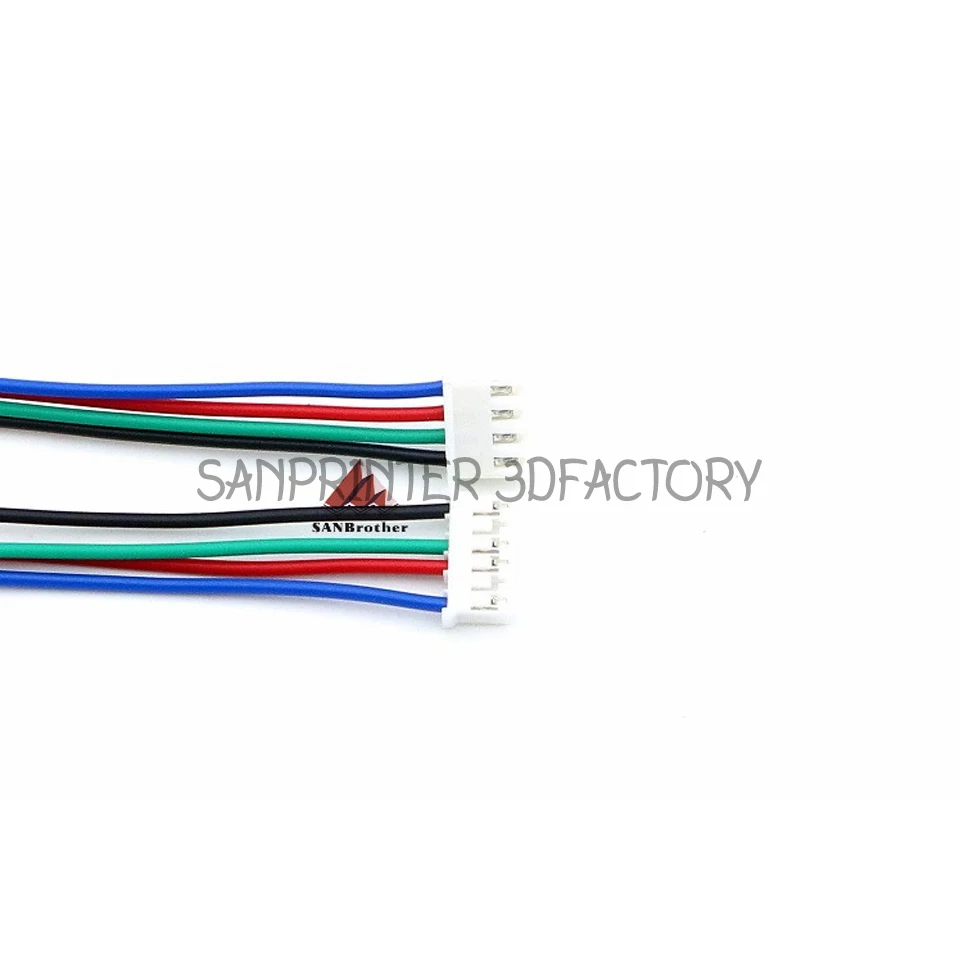 3D Printer Parts Stepper Motor Cable 1M/2M 2.54 4pin-XH2.0 6pin for Stepper Motor Cable Connector