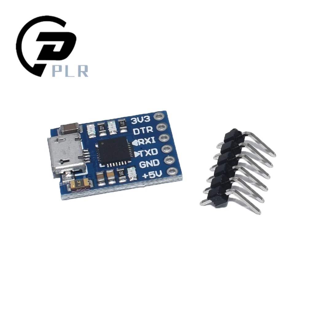 10 шт. CP2102 MICRO USB к UART TTL модуль 6-контактный последовательный преобразователь STC
