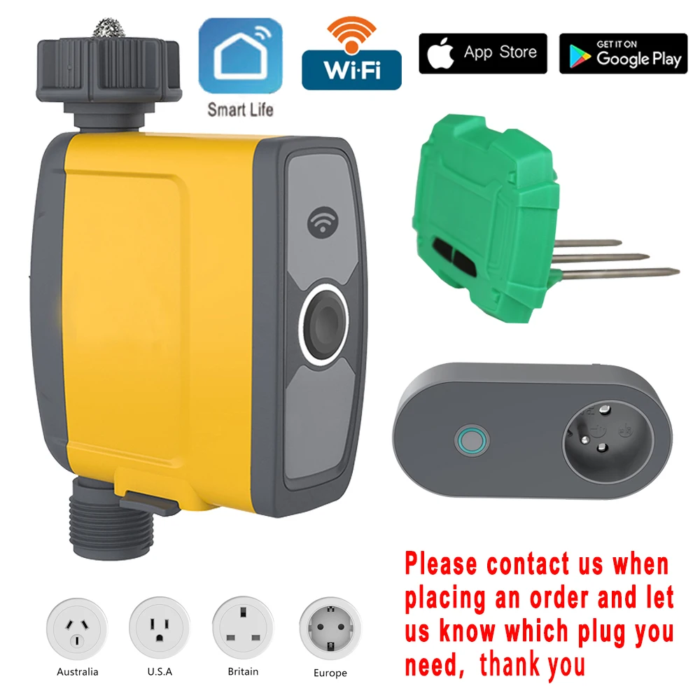 

FROGBRO Wifi Smart Garden Irrigation Controller Timer Automatic Flower Watering Device Timing Garden Irrigation System Tuya
