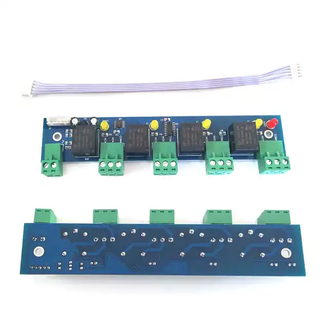 TCP/IP Four Door Access Control Kit 10A Big Power Access Board For Access System / Time Attendance Support RFID QR Reader Sn:L04 6