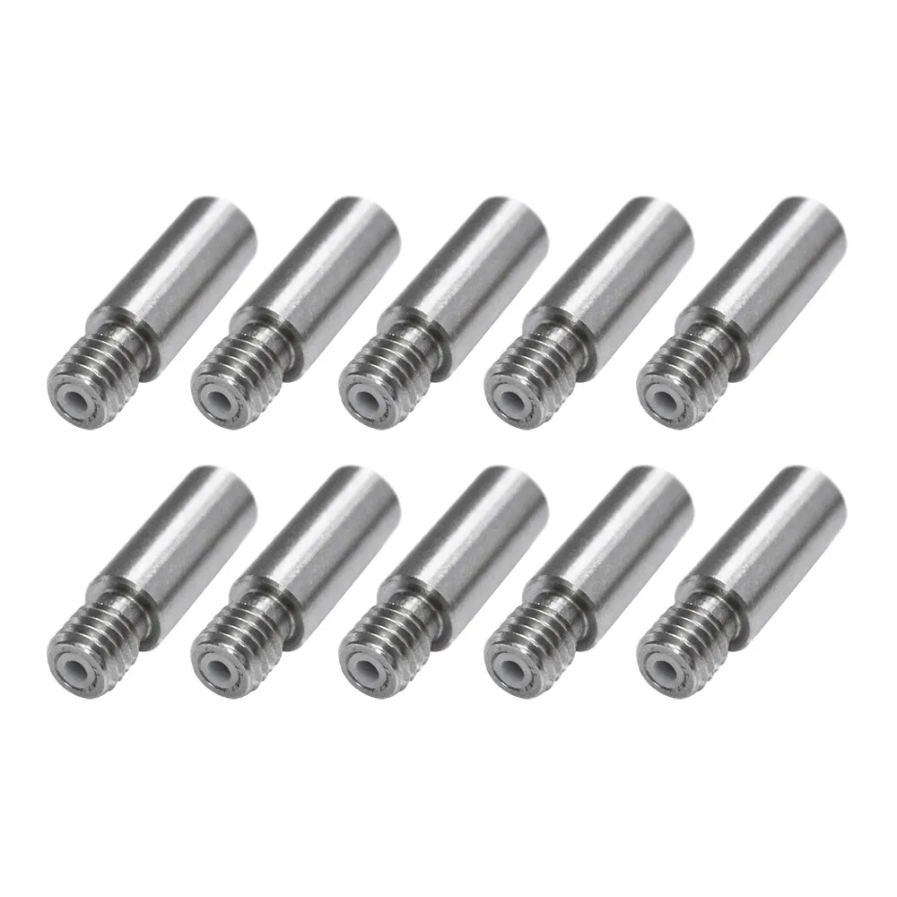 Aibecy Тепловой разрыв насадка сопла M6 Винт 22 мм длина экструдер V6 двойной Hotend J-head горла 3d части принтера