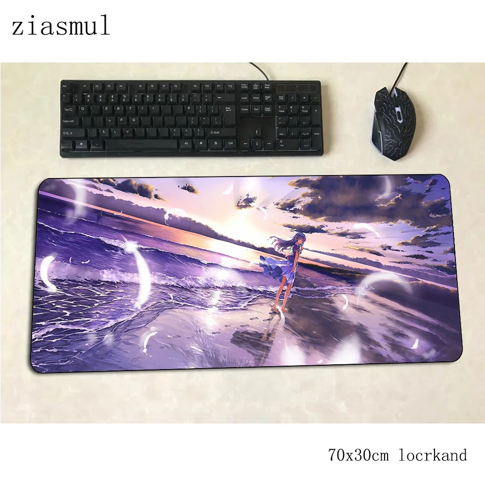 Аниме Коврик для мыши геймер 70x30 см игровой коврик для мыши esports notbook Настольный коврик милый коврик для мыши игры locrkand геймерские коврики геймпад