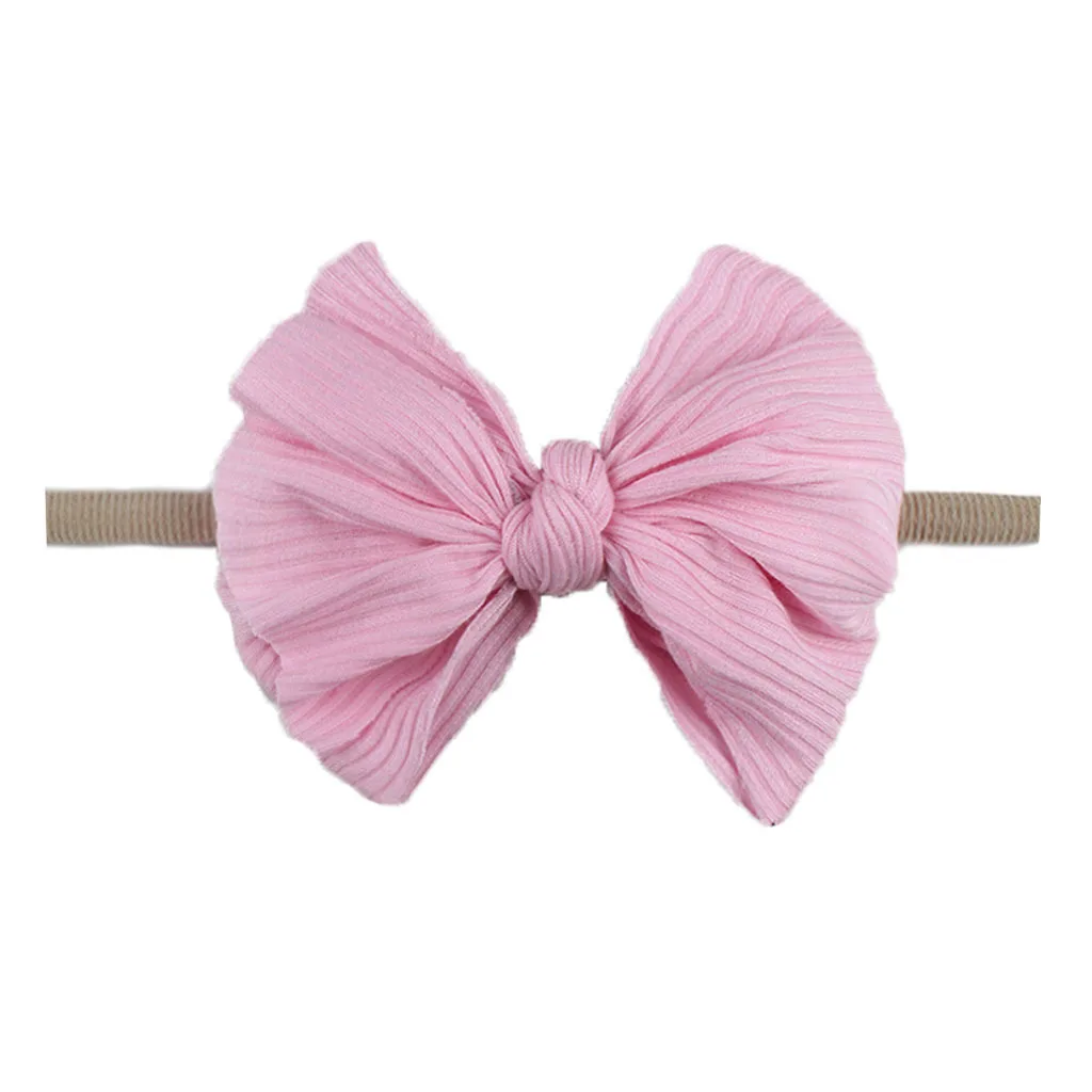 new born baby accessories	 New Baby Girls Elastic Bow Headband Fashion Hair Bows Knot Nylon Hair Bands Newborn Toddler Kids Headwear Hair Accessories baby stroller mosquito net Baby Accessories