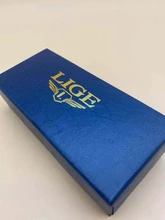 LIGE-Reloj clásico de cuarzo para mujer, pulsera de acero inoxidable resistente al agua, reloj de moda, regalo, fecha, novedad de 2021, envío directo