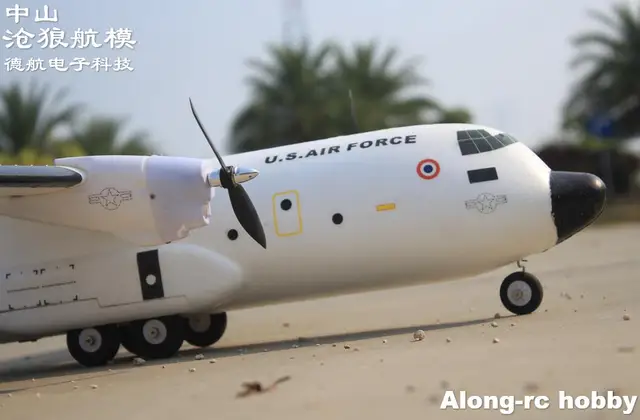 RC Airplane RC Model Hobby Toys 1120mm Wingspan C-160 C160 Transall RC Plane(kit set ) EPO Aircraft DIY RC Model 6