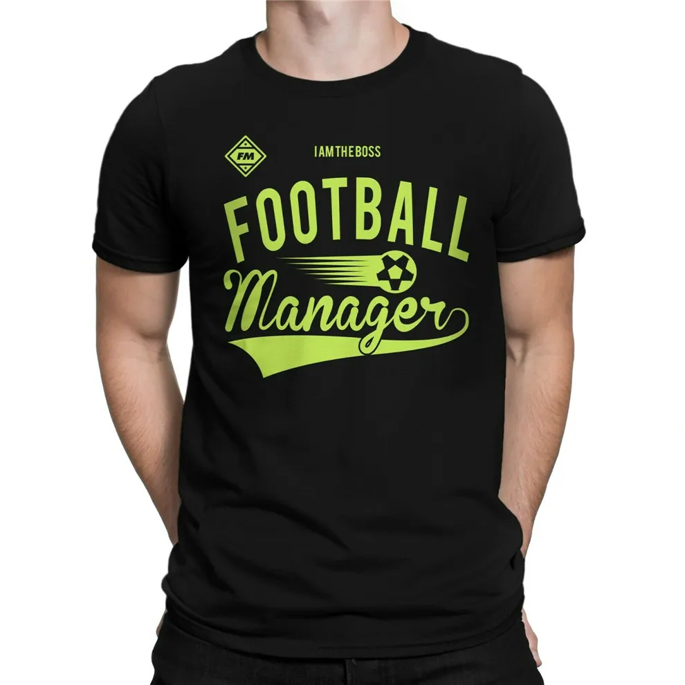 I'M The Boss Football Manager тренировочные спортивные смешные мужские футболки