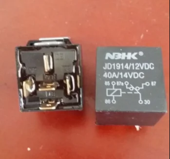 5-10PCS/lot Automotive Relay JD1914 Voltage 12V Current 40A 5-pin conversion with a nest | Строительство и ремонт