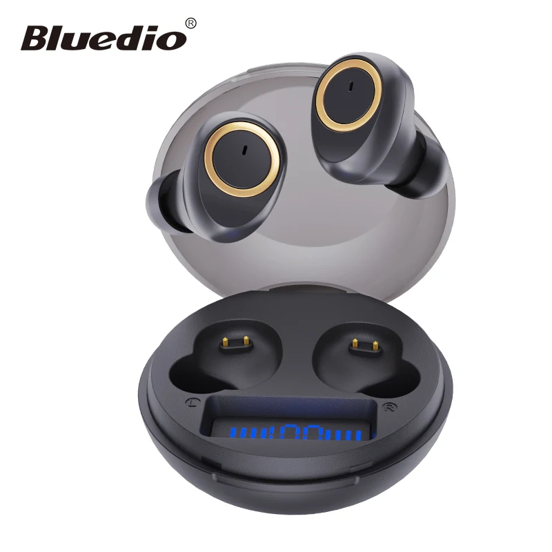 Bluetooth-наушники Bluedio D3 D4 TWS с зарядным футляром | Электроника