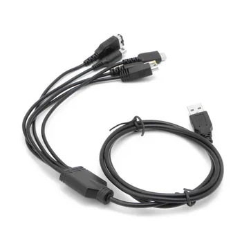 

5 In 1 USB Charging Cable Charger For Nintendo GBA SP For WII U 3DS NDSL XL DSI PSP