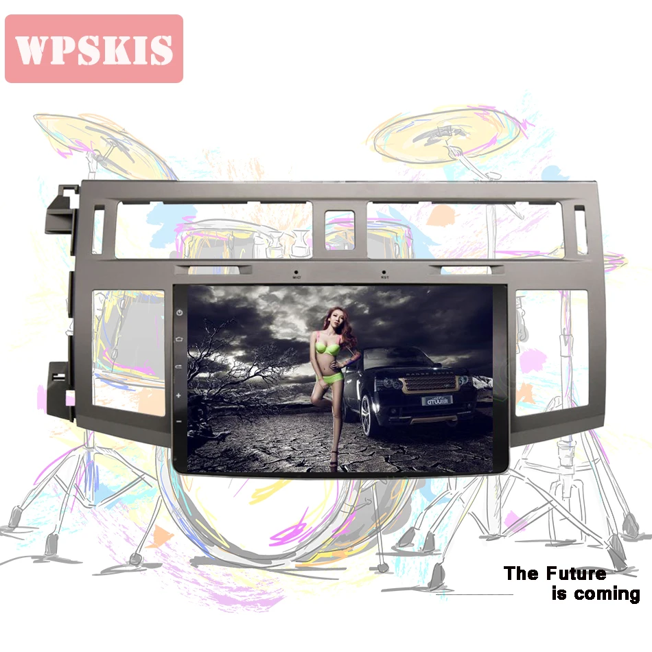  9 inch Android 10.0 4G Ram Car auto video Multimedia player For Toyota Avalon 2007 2009 2011 with G