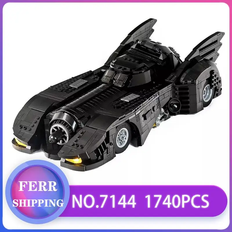 Decool 7144, новейший Бэтмобиль, совместимый с Moive, Moc-15506, объемные блоки, кубики, развивающие игрушки, подарки на день рождения для детей