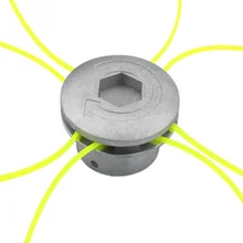 NEWEST Universal Aluminum Grass Trimmer Head With 4 Lines Brush Cutter Head Thread Nylon Grass Cutting Line Head for Lawn Mower NEWEST Universal Aluminum Grass Trimmer Head With 4 Lines Brush Cutter Head Thread Nylon Grass Cutting Line Head for Lawn Mower