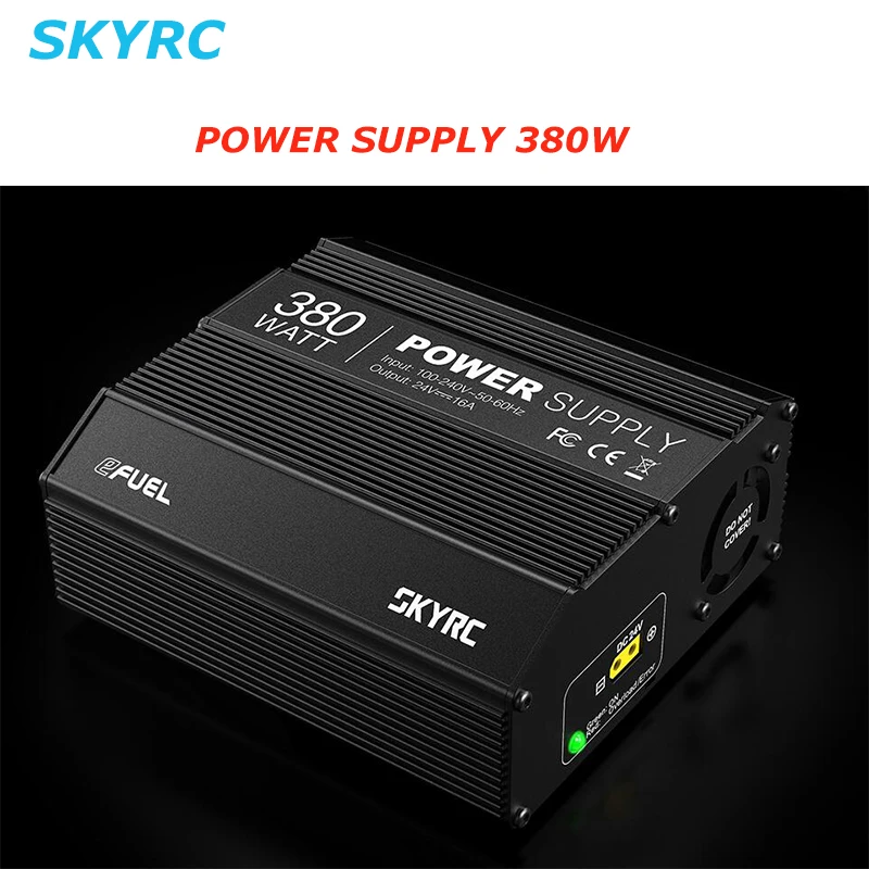SkyRC 380W источник питания 100-240V AC/DC 24V 16A RC адаптер питания для SKYRC B6 Nano ISDT PC-4860 BG-8S Q6 Pro DC зарядное устройство