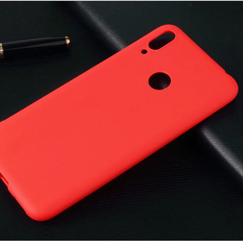 Яркий Силиконовый мягкий чехол для Xiaomi Redmi Note 8 5 6 7 Pro 6A 7A 8A Plus 4X матовый S2 GO|Бамперы|