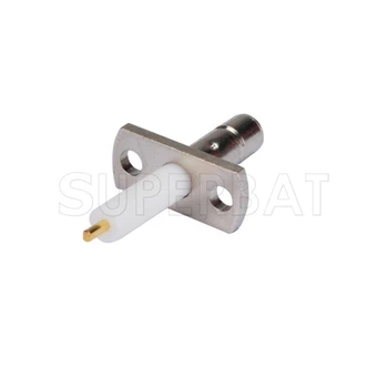 

Superbat 10pcs Free Shipping SMB 2 hole Panel Mount Jack Female with Long Dielectric and Solder Post RF Coaxial Connector