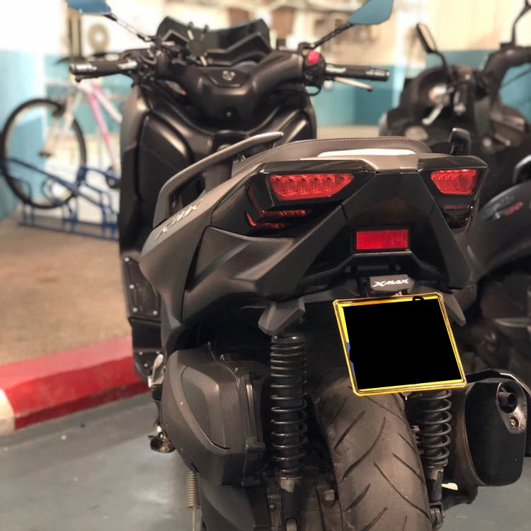 Держатель для короткого номерного знака YAMAHA XMAX X MAX Φ 300 250 Xmax300 Xmax250 Tail Tidy Fender 2016 2017
