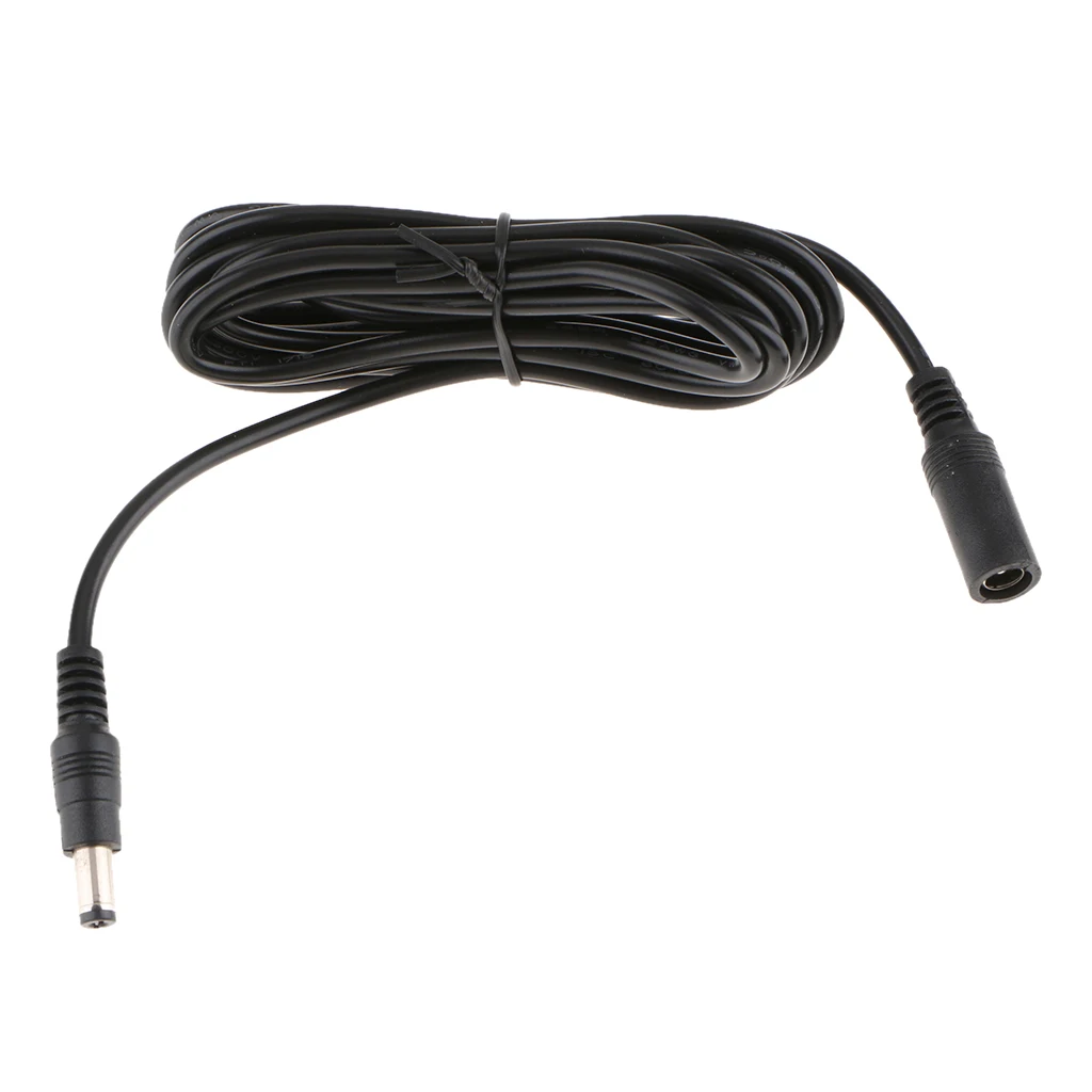 9.8ft 5.5mm x 2.1mm DC Extension Power Cable Cord Lead Extender 3Meters for Computers