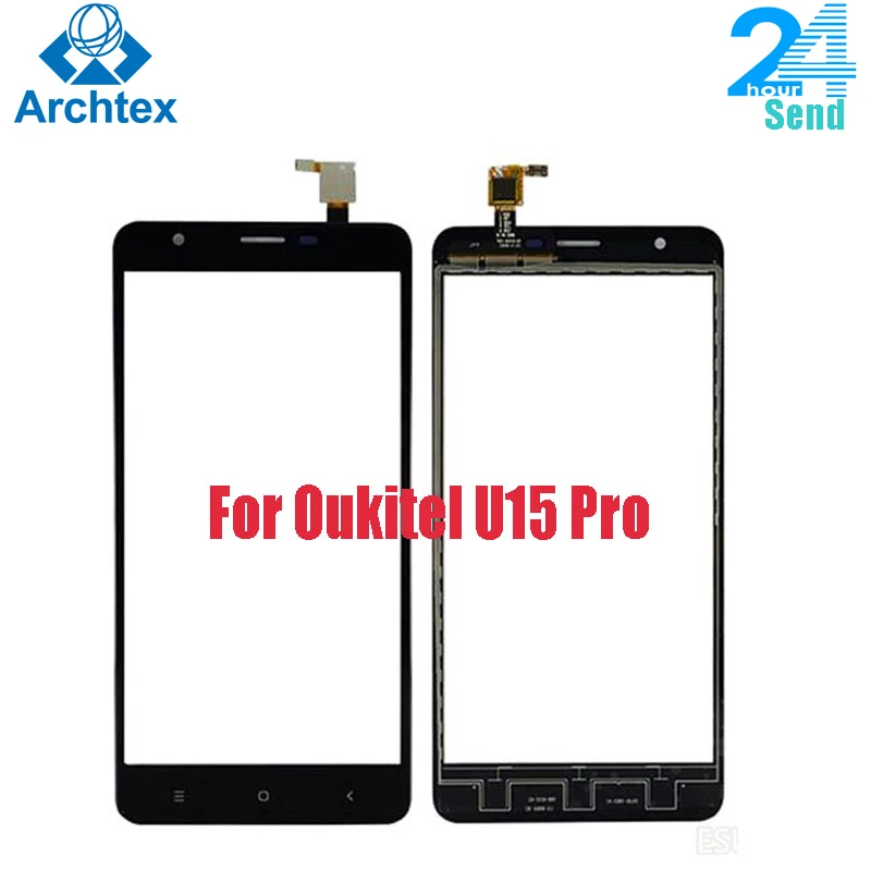 Для оригинального Oukitel U15 Pro TP сенсорный экран панель идеальные запасные части +