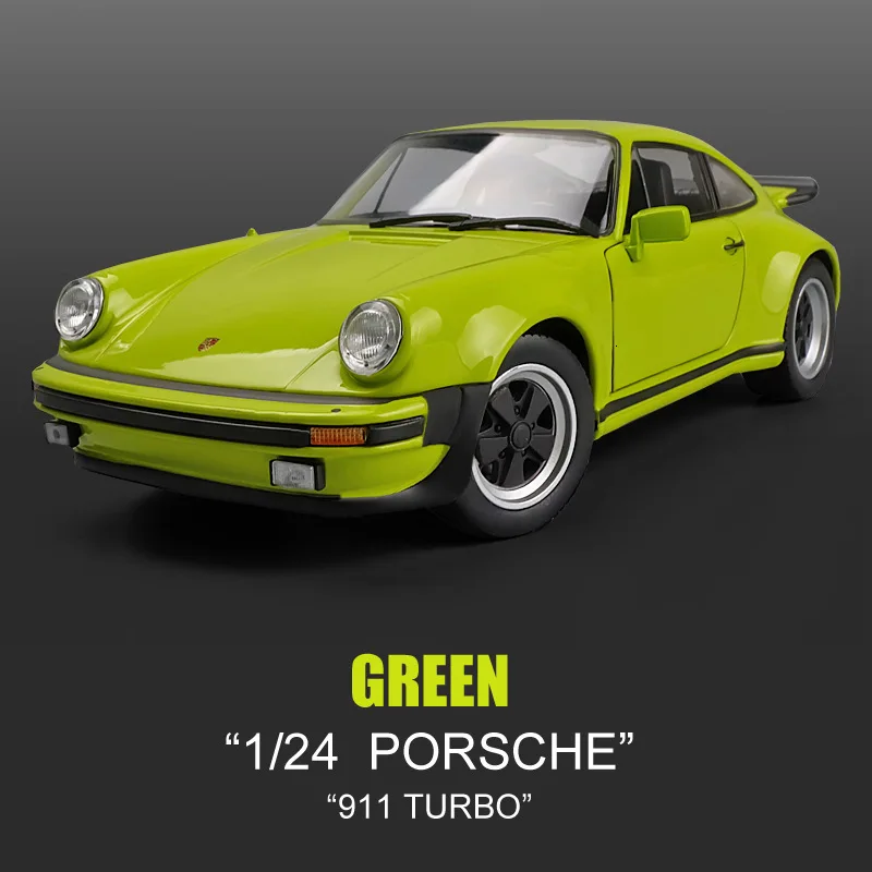1:24 из сплава спортивный 911 турбо 1974 модель металлический автомобиль с