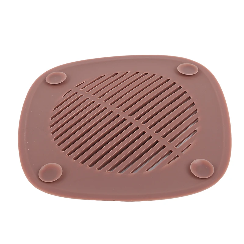 Bathroom Silicone Drain Hair Catcher Bath Stopper Plug Sink Strainer Filter Shower Hair Stopper For Kitchen Household Supply - Цвет: red