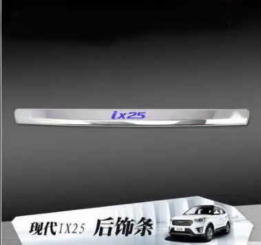 Применяются только для(Левый руль) Пекин hyundai ix25 ремонт задней отделки полосы, задняя дверь блесток, багажник внешней отделки полосы - Цвет: Beijing Hyundai ix25