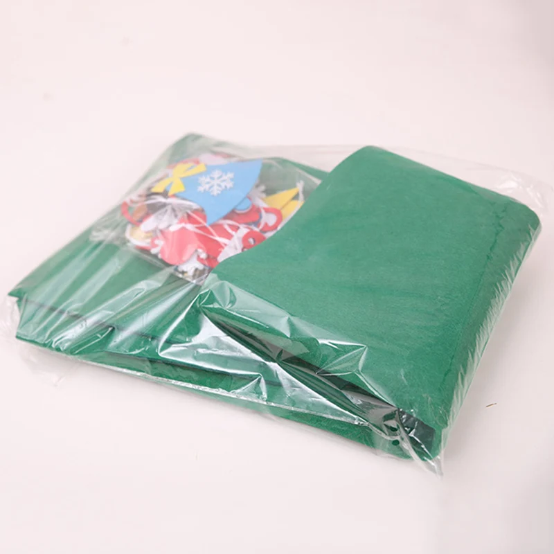 

1*DIY Christmas Tree 1 Piece 3D DIY Felt Toddler Christmas Tree New Year Kids Gifts Toys Large Size