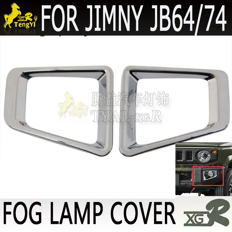 

xgr front fog lamp cover bumper garnish for new jimny 2018 2019 2pcs as one set