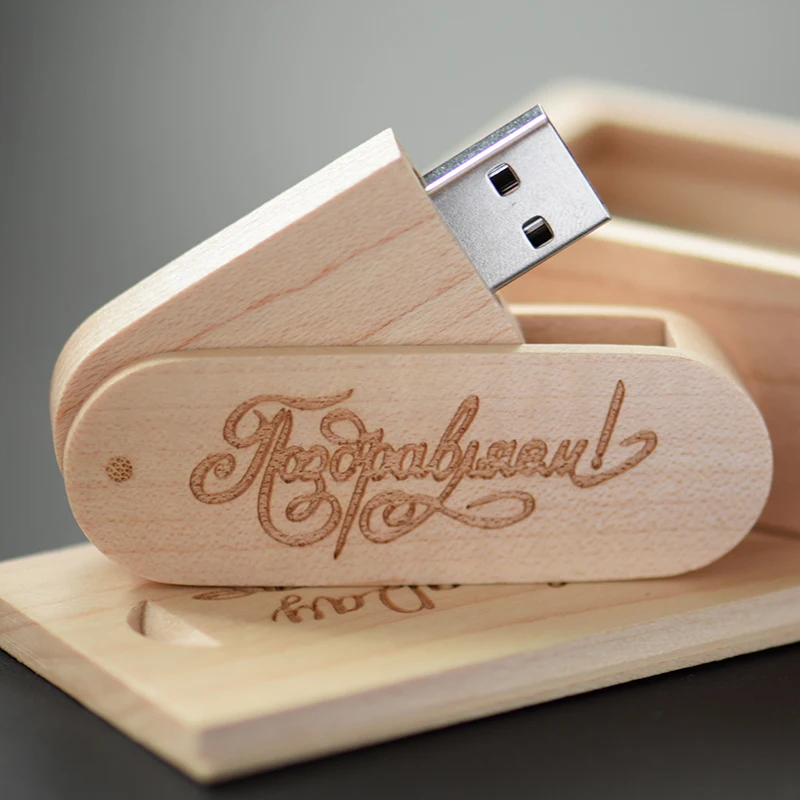 JASTER 5 модель деревянный + коробка логотип Фотография Печать usb флэш накопитель 4 ГБ