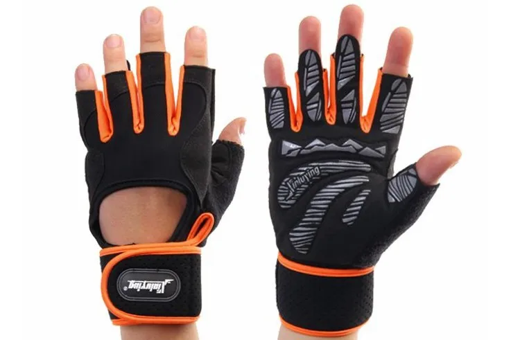 Xin Лу Йинг мужские и женские Перчатки для фитнеса, полпальца, удлиняющие пальцы, аппарат для тренировки ладони, противоскользящие, дышащие