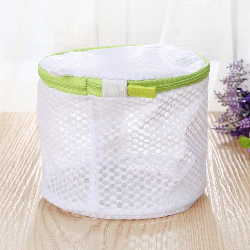 

Circle wen xiong dai Protective Laundry Bag Net Pocket Laundry Bag String Bag Machine Wash Underwear Qing Laundry Protection Bag