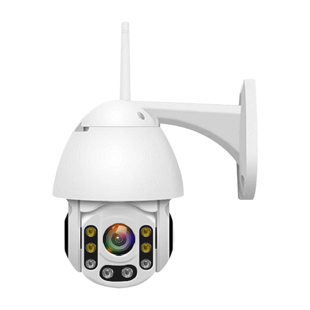 1080P Wi-Fi IP Камера обнаружения движения Автоматическое отслеживание PTZ 4X зум 2-полосная аудио P2P наружного видеонаблюдения куполообразная камера Камеры скрытого видеонаблюдения