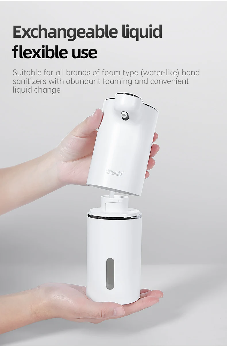 Automatic Foam Soap Dispensers Bathroom Smart Washing Hand Machine With ...