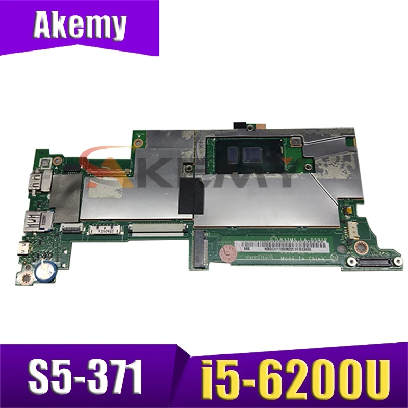 LA-D591P для ACER aspire S5-371 S5-371T nbghx11004 портативный материнская плата с i5-6200U 100%