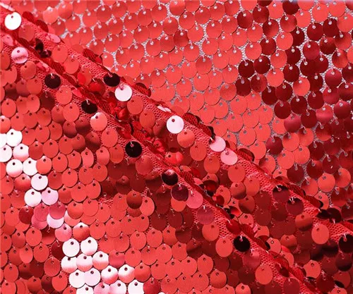 9 мм толстый фон с пайетками, вечерние Свадебная фотокабина фоновое украшение, блестки шторы, блёстки, панель - Цвет: red