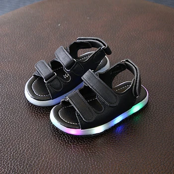 

Children Sandals Summer High-quality leather Non-Slip First Walkers Infant Kids Baby Girls Beach Sneaker Sandals Casual Shoes