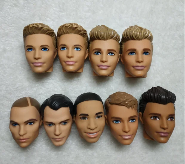 

Rare Limited Collection Ken Prince Doll Toy Head Prince Doll Head Boy DIY Toys Favorite Collection Prince Doll Head