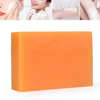 

100g Handmade Kojic Acid Essential Oil Soap Dark Black Skin Whitening Brighten Face Body Deep Cleansing Mites Removal Moisturizi