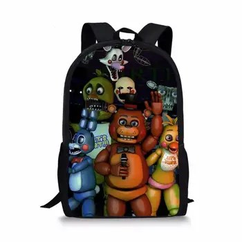 

16-inch Five Nights At Freddys Pattern Kids Backpack Mochila Infantil Ralph School Bag Cartoon Children's Backpack