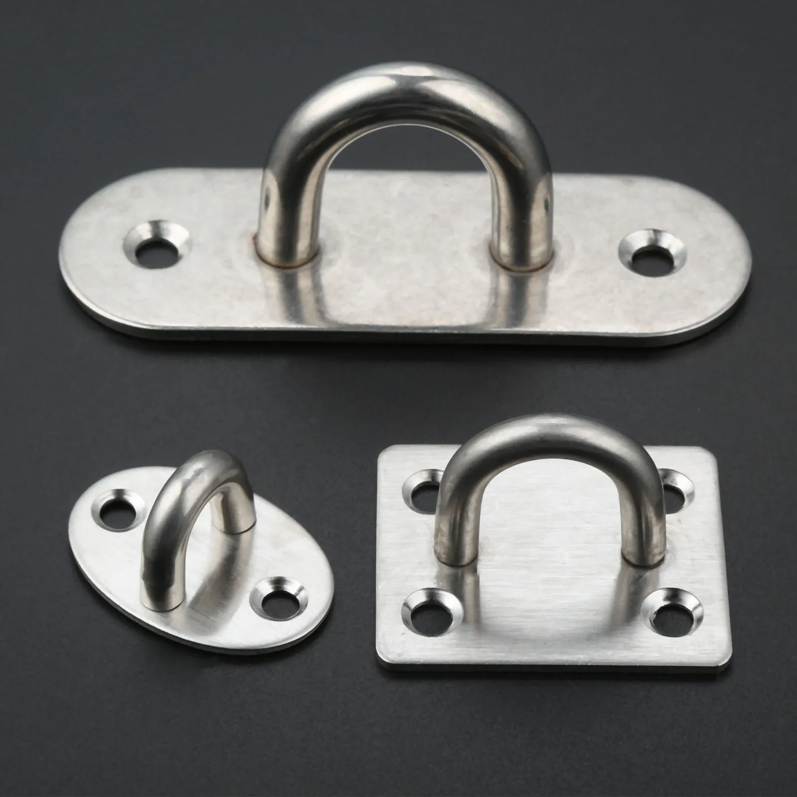 Stainless Steel U-shaped Hook Ceiling Fans/Sofa/Hammocks/Rings Fixed 