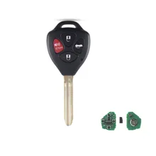 Clé à distance 4 boutons 314.4 Mhz 4D67 puce pour Toyota Camry Avalon Corolla Matrix RAV4 Venza Yari Fob ASK HyQ12BBY