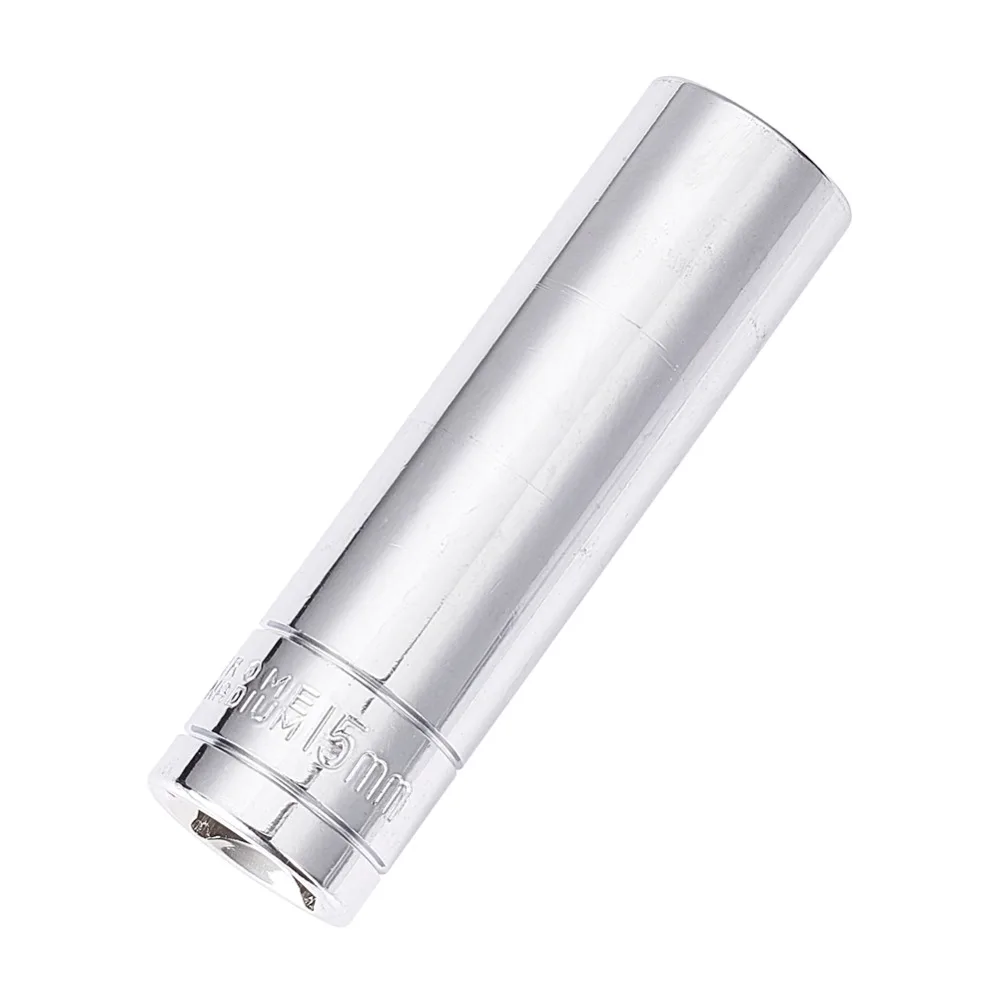 Utoolmart 1/2 привод 6 точечный мост гайка с шестигранной головкой хром-ванадиевой Сталь метрических 78 мм Общая Длина 8 мм-24 мм шестигранный сливового цвета с длинным рукавом