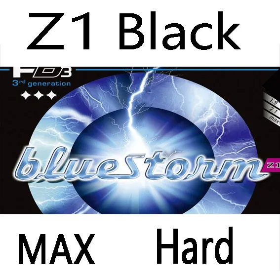 Z1 Black MAX Hard DONIC BLUESTORM BlueStorm Z1 резиновая губка для настольного тенниса для пинг-понга Tenis De Mesa - Цвет: Z1 Black MAX Hard