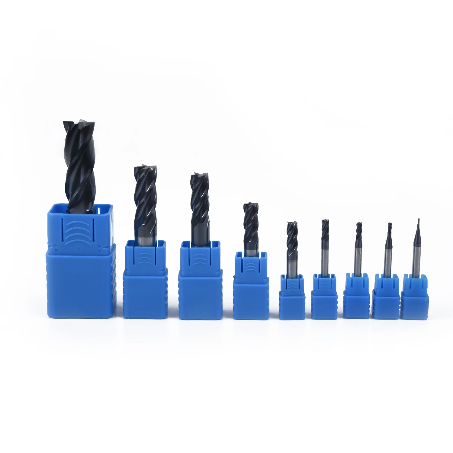 Fine Workmanship 1~16MM/Solid Carbide Straight Shank(4Flute)End Mill CNC Milling Cutter Drill Bit