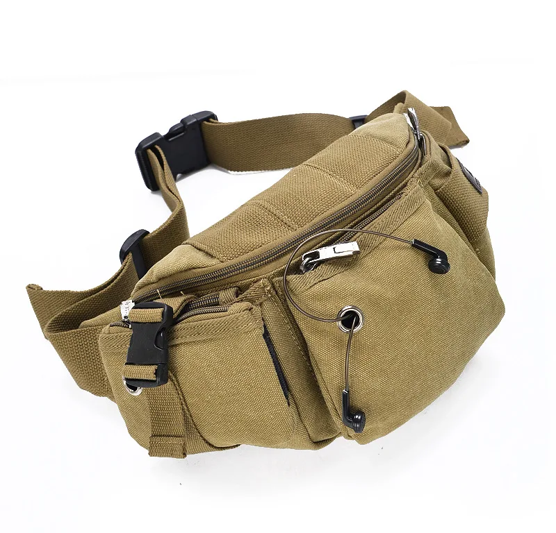 

2017 New Style Korean-style Men Casual Wallet Sports Canvas Men's Bag Multi-functional Outdoor Bag China Export Bag
