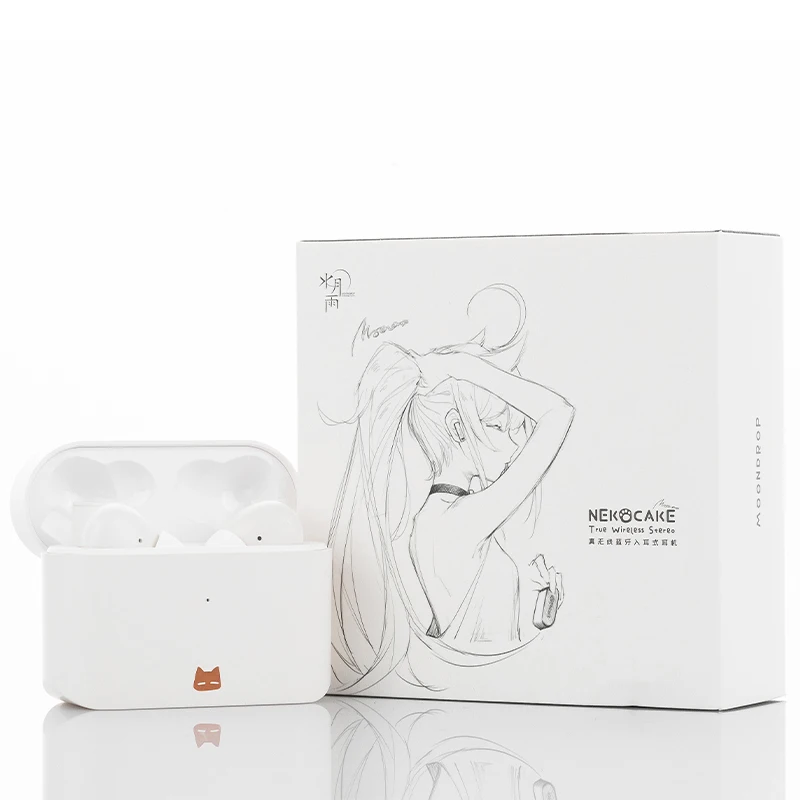 Fones de Ouvido Fone de Ouvido Moondrop Nekocake Bluetooth Suporte A2dp - Avrcp Hfp Hsp Sbc Aac Tws 5.0 - Image 4