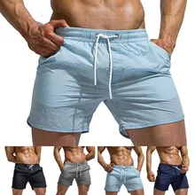 

Summer Men's Boxer Shorts Nylon Quick Dry Gym Trunks Lightweight Sports Bermuda Trunks Beach Swimming Fitness Big Pocket Shorts