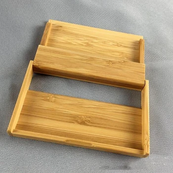 

Bamboo Box Creative Desktop Organizer Wooden Storage Box Chess / Card / Playing Card Packaging Case