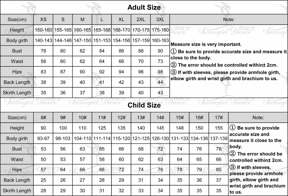 速卖通尺寸表更新版
